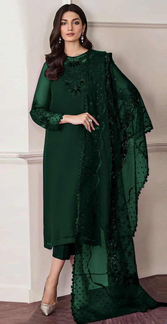 Baroque Shiffon - Replica Alnisa embroidery collection