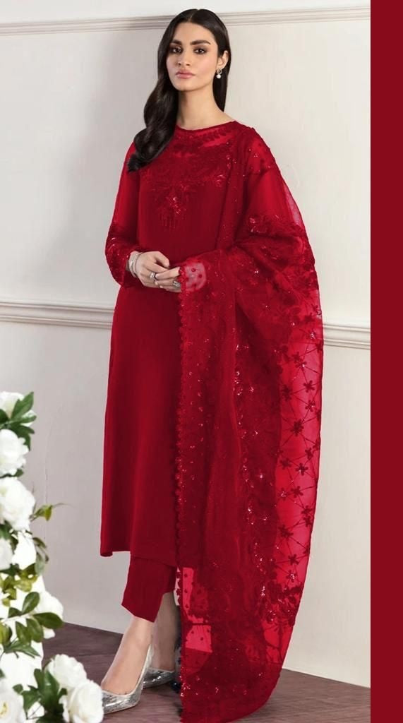 Baroque Shiffon - Replica Alnisa embroidery collection